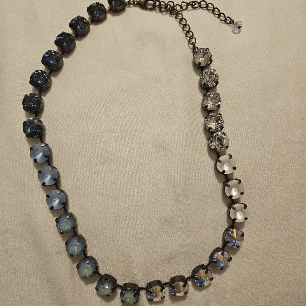 Sabika Inspired Elegant Crystal Necklace